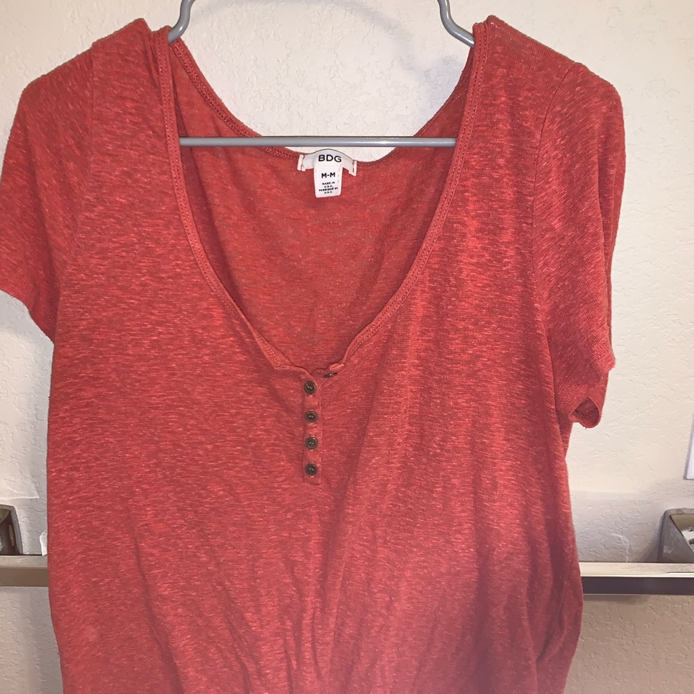 Red Urban Outfitters shirt